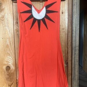 Synergy Organic Clothing Vivid Orange Mini Dress